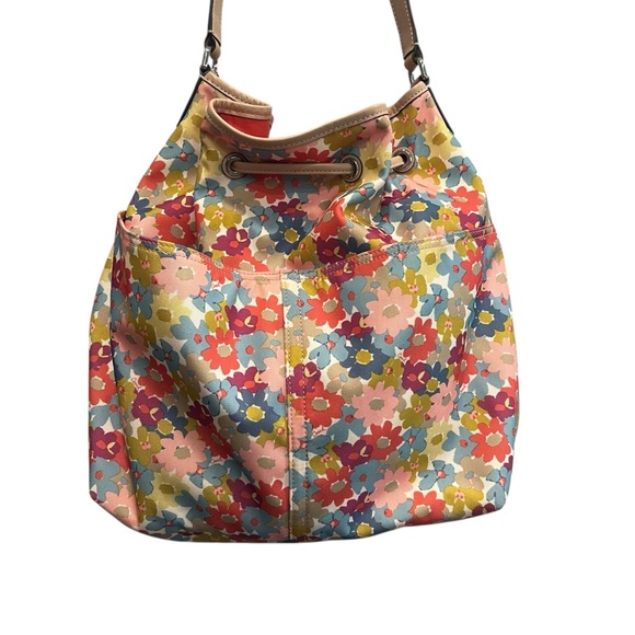 Coach Floral Multicolor Shoulder Bag - Picture 13 of 13
